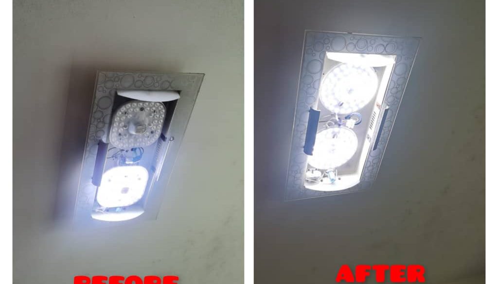 B&A 44 (Led Panel Bulb Replacement)