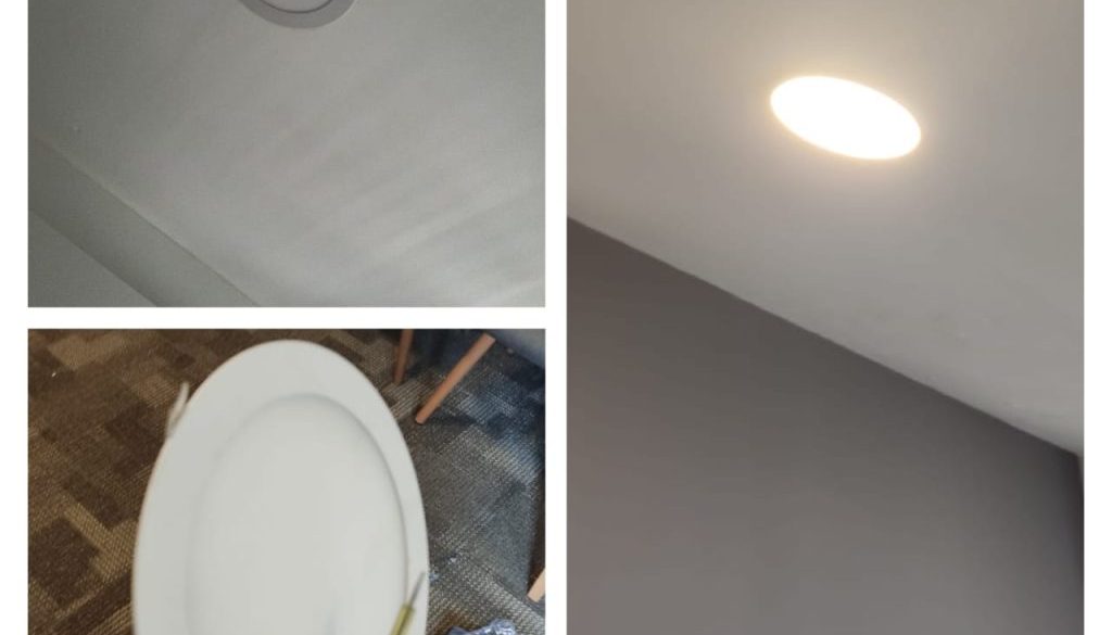 B&A 21 Supply And Replace New Downlight