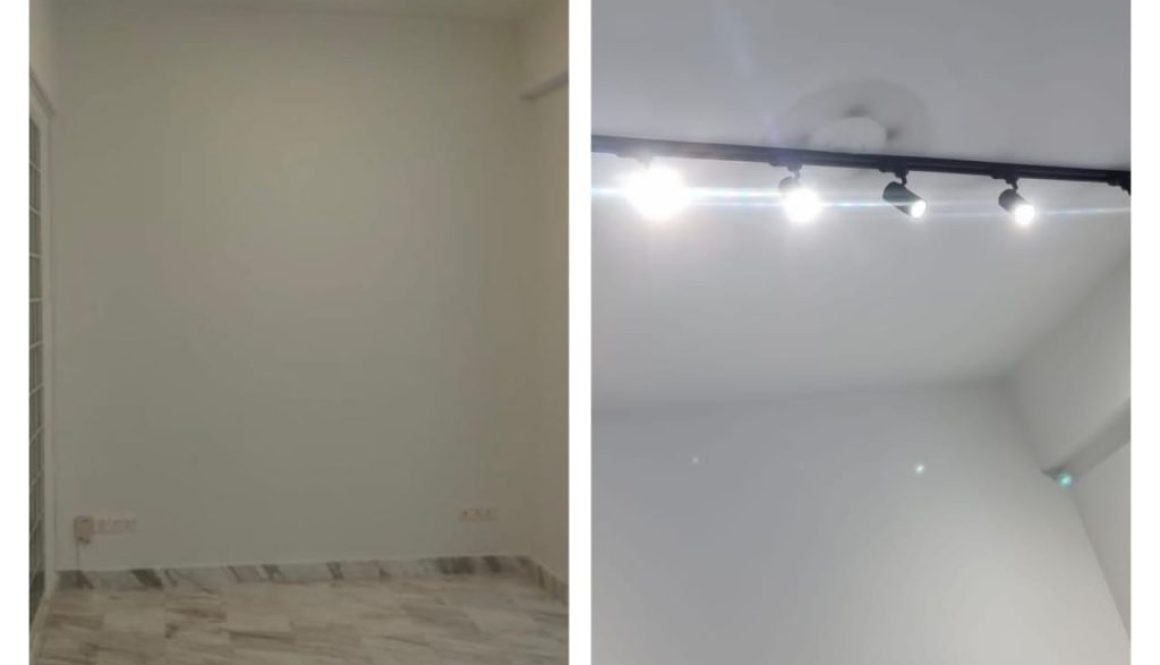 B&A 10 New Track Light Installation