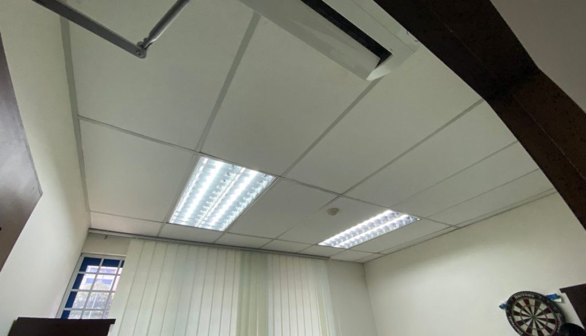 B&A 19 Supply And Replace New Light Set For Office Unit