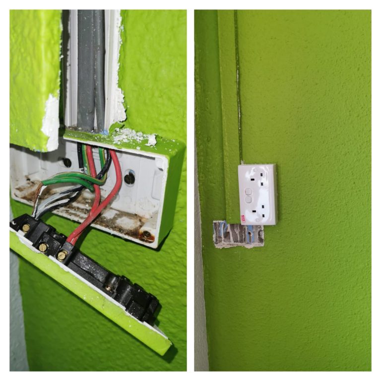 Supply And Replace 1 Double Socket Reliable Electrical Services